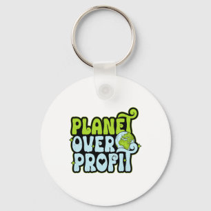 Chaveiro Planeta do Dia da Terra sobre Proteção Ambiental d