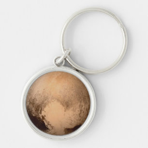 Chaveiro PLANETA PLUTO - TENHA UM CORAÇÃO! (~ do sistema