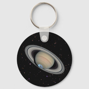 Chaveiro Planeta Saturno Starry Sky