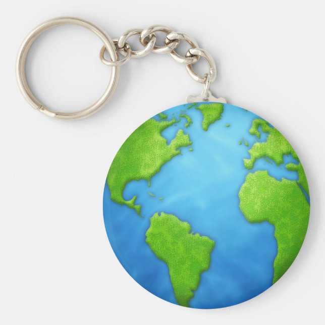 Chaveiro Planeta Terra (Frente)