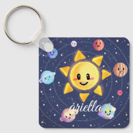 Chaveiro Planetas da Galáxia Espacial