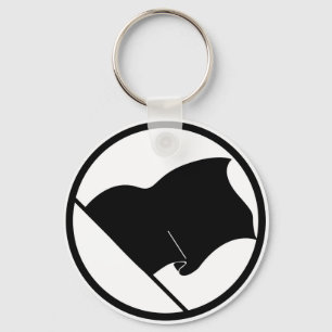 Chaveiro Planície roxa verde preta da bandeira nenhum vazi