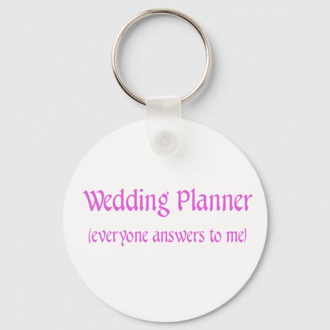 Chaveiro Planner de Casamento (Frente)