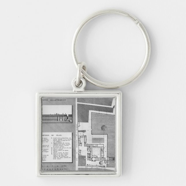 Chaveiro Plano do Port-Royal de Maternite (Frente)