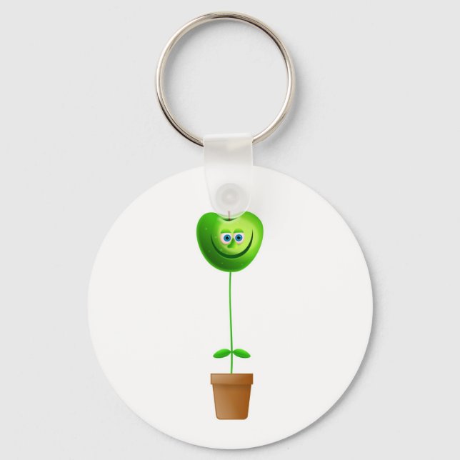 Chaveiro Planta de Maçã (Frente)