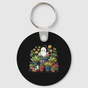 Chaveiro Planta Fantasma Dama Halloween Planta de Jardinage