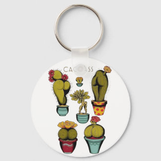Chaveiro Plantas Sexy Cactus, Botânica, Cactus Engraçado