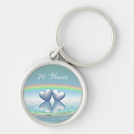 Chaveiro Platinum Hearts do 70