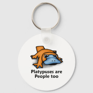 Chaveiro Platypuses é pessoas demasiado