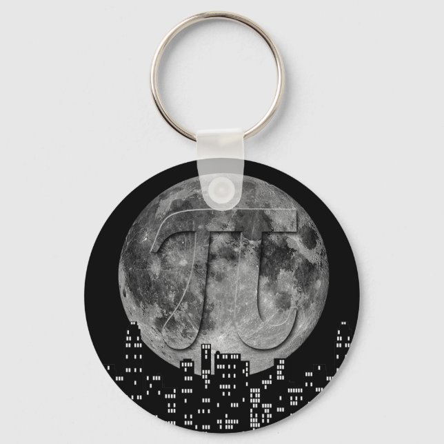 Chaveiro Plena Lua Pi No Céu (Frente)