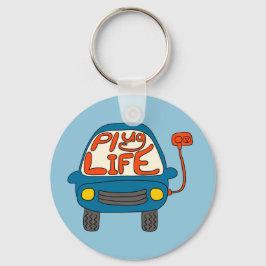 Chaveiro Plug Life Cole Blue