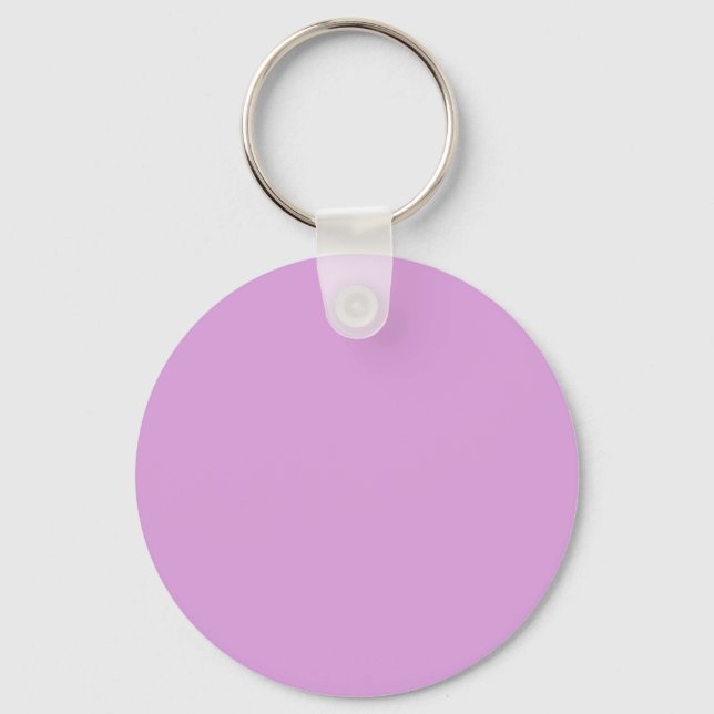 Chaveiro Plum Roxo DDA0DD - Opção para adicionar nome (Frente)