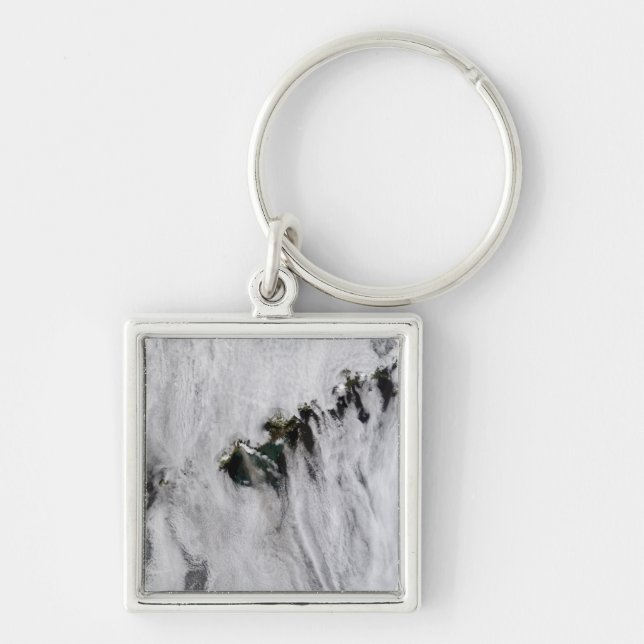 Chaveiro Plumas do vulcão Okmok, Ilhas Aleutas (Frente)