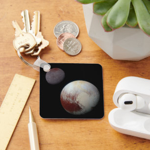 Chaveiro Plutão & Caronte 9º ou Sistema Solar Planeta Anão