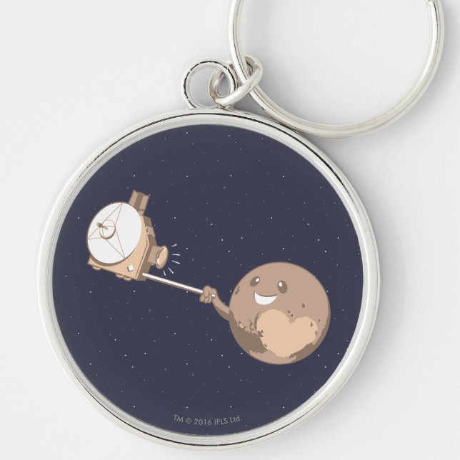 Chaveiro Pluto Selfie (Frente)