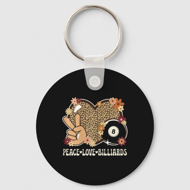Chaveiro Pobre de Mil Leopardo, Lover Leopard Print Girl (Frente)