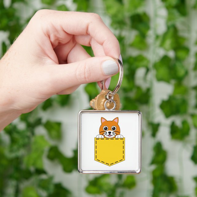 Chaveiro Pocket Pet Cat (Mão)
