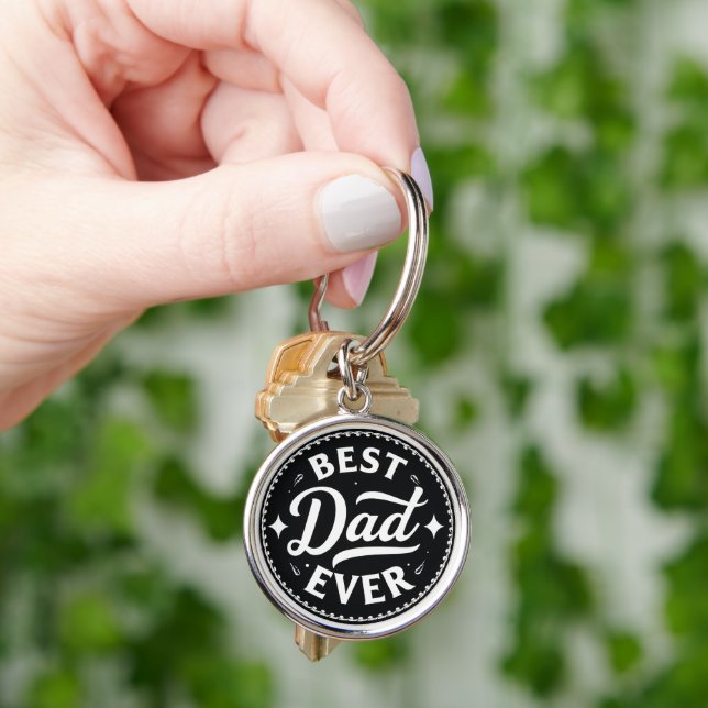 Chaveiro Pocket-Sized Praise – Best Dad Ever Keychain (Mão)