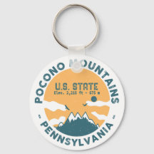 Poconos Pennsylvania - Retro Vintage Souvenir