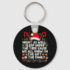 Chaveiro Pode Dormir Sob O Presente De Natal Em Árvore