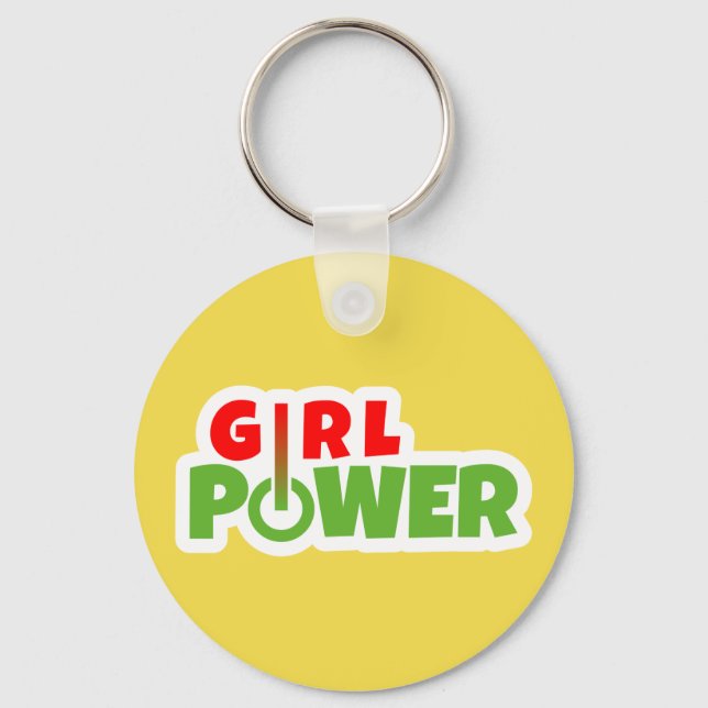 Chaveiro Poder da Menina (Frente)