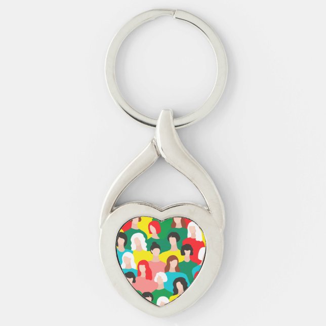 Chaveiro Poder das raparigas (Frente)