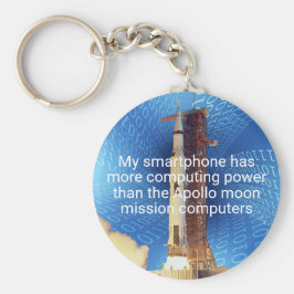 Chaveiro Poder de computação do Apollo 11