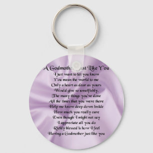 Chaveiro Poema   da madrinha do Lilac
