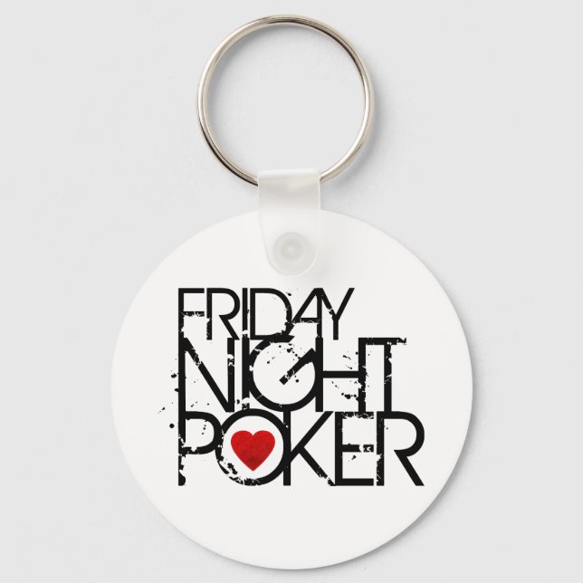 Chaveiro Poker Noturno Sexta-feira (Frente)