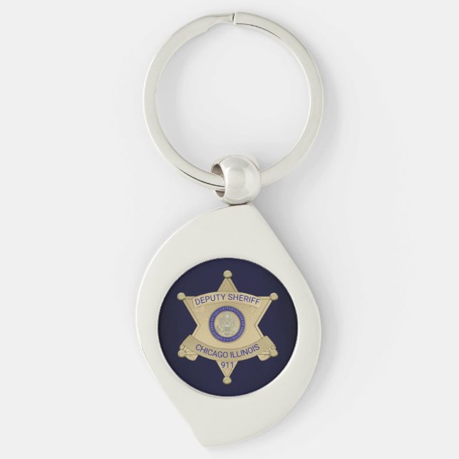 Chaveiro polícia (Frente)