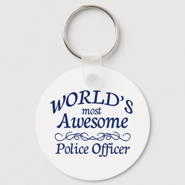 Chaveiro Policial mais incrível do mundo (Frente)