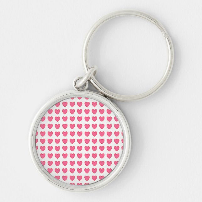 Chaveiro Polka Hearts (Frente)