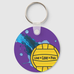 Chaveiro Polo vivo do amor - Keyring do pólo aquático