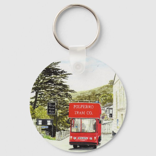chaveiro 'Polperro Tram' (Frente)