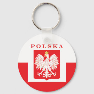 Chaveiro Polska Eagle Red Shield