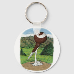 Chaveiro Pombo-Pórtico Inglês Com Montanhas