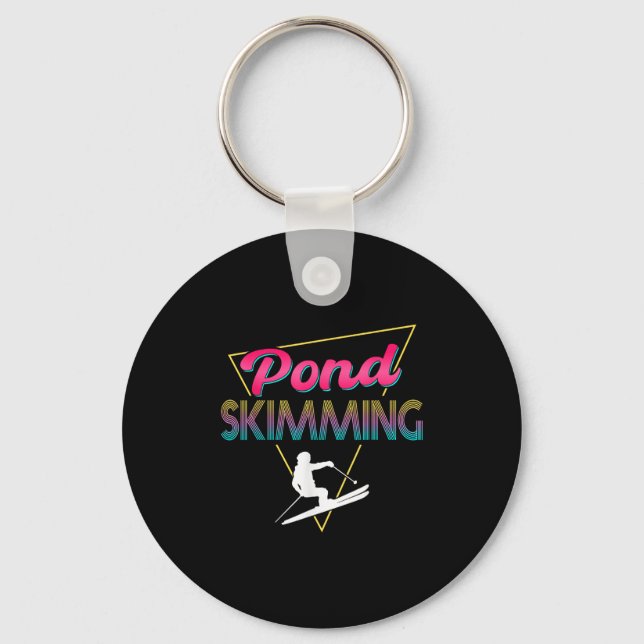 Chaveiro Pond Skoling Roupa Ski Pond Skimmer dos anos 80 (Frente)