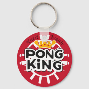 Chaveiro Pong King Red