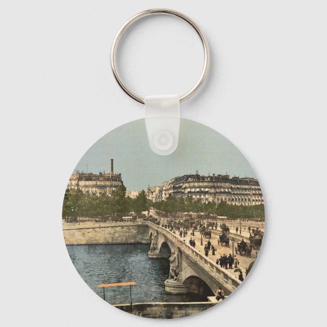 Chaveiro Ponte Alma, Paris, França Classic Photochrom (Frente)
