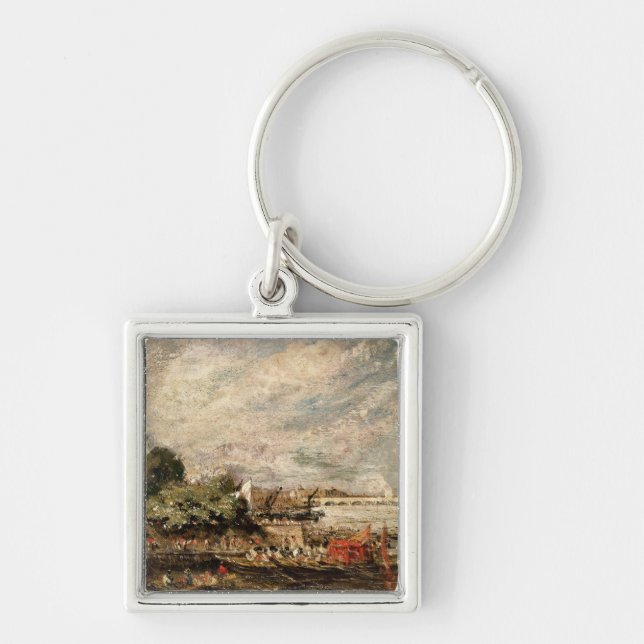 Chaveiro Ponte de John Constable | Waterloo de cima de (Frente)