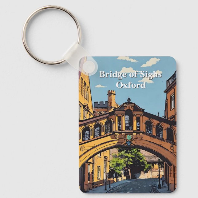 Chaveiro Ponte de Sighs em Oxford Poster Paint (Frente)
