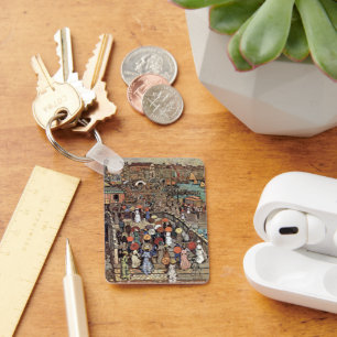 Chaveiro Ponte Della Paglia, Veneza por Maurice Prendergast