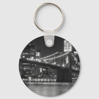 Chaveiro Ponte do Brooklyn - Preto e Branco