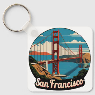 Chaveiro Ponte Golden Gate São Francisco