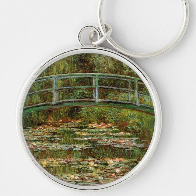 Chaveiro Ponte Japonesa Francesa de Monet Arte (Frente)