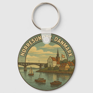 Chaveiro Ponte Nørresundby Dinamarca
