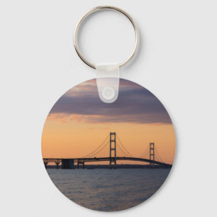 Chaveiro Ponte Orange Dusk Mackinac