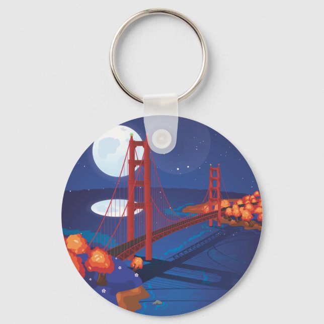 Chaveiro Ponte Ouro de São Francisco (Frente)