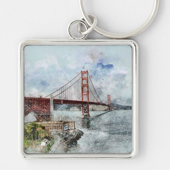 Chaveiro Ponte ouro Gate (Frente)