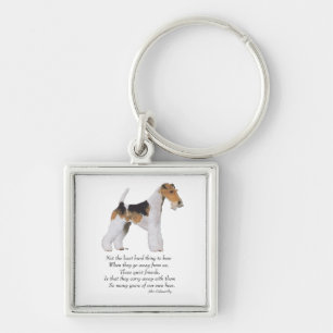 Chaveiro Ponte Wire Fox Terrier Rainbow
